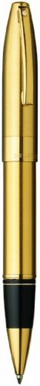 Sheaffer Legacy Heritage Roller Ball with Refill, Brushed 22K Gold Plate Finish with 22K Gold Plate Trim (SH/9031-1)